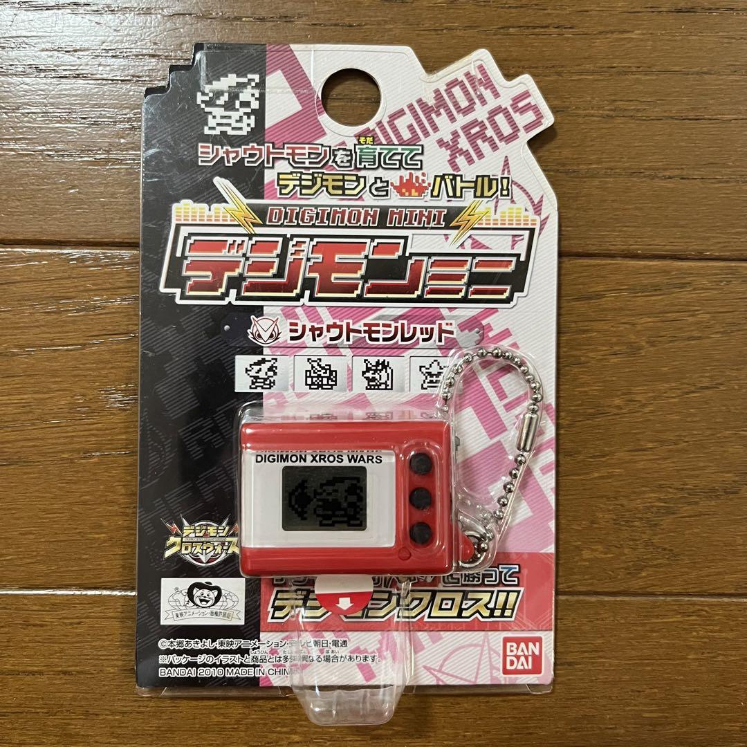 新品未開封品】デジモンミニ シャウトモンレッド ダーク