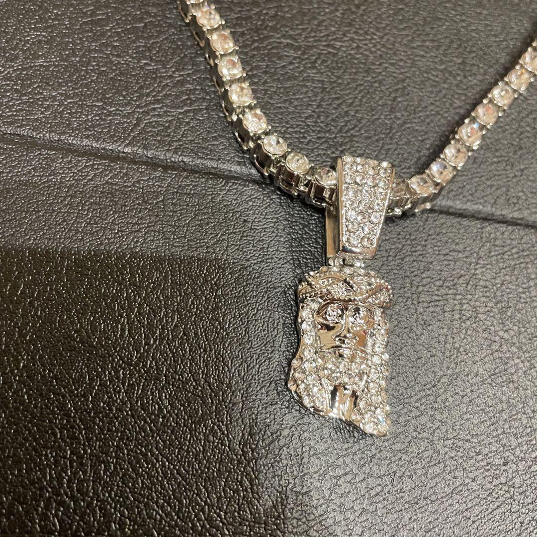 超お買い得！シルバー　ネックレス 4点セット　hiphop
