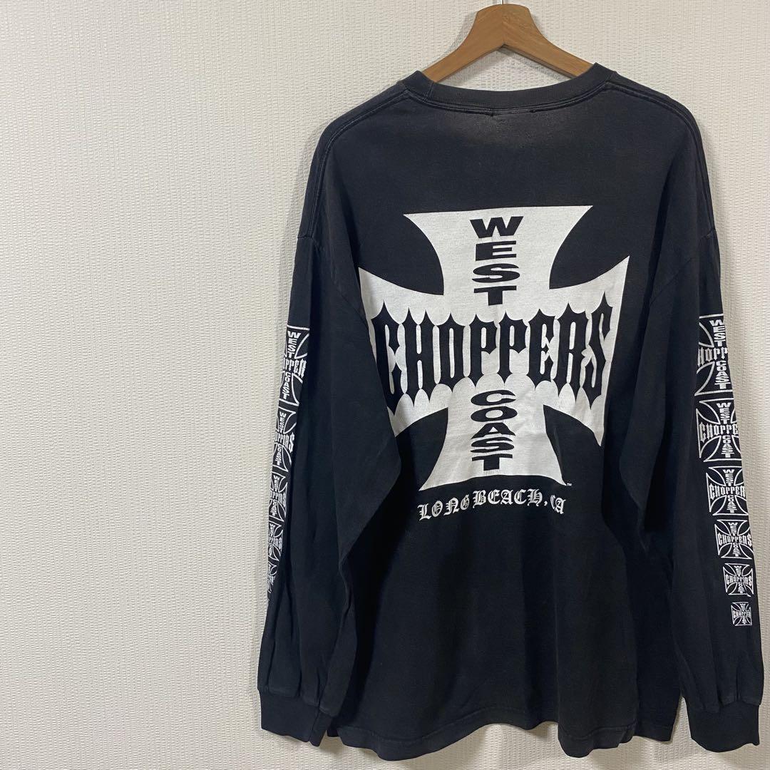 ウエストコーストチョッパーズ　ロンＴ　XLサイズ　ヴィンテージ　Tシャツ　レア