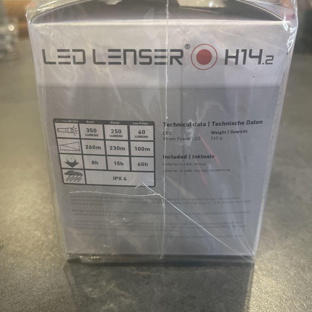 LED LENSER H14.2 ヘッドランプ