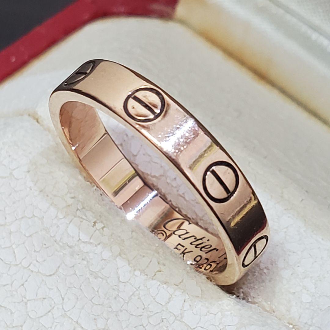 Cartier カルティエ ラブリング K18 #53 約12号