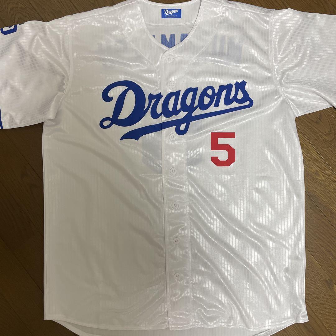 中日ドラゴンズ 村松開人 サポーターズユニフォーム ホーム フリーサイズ