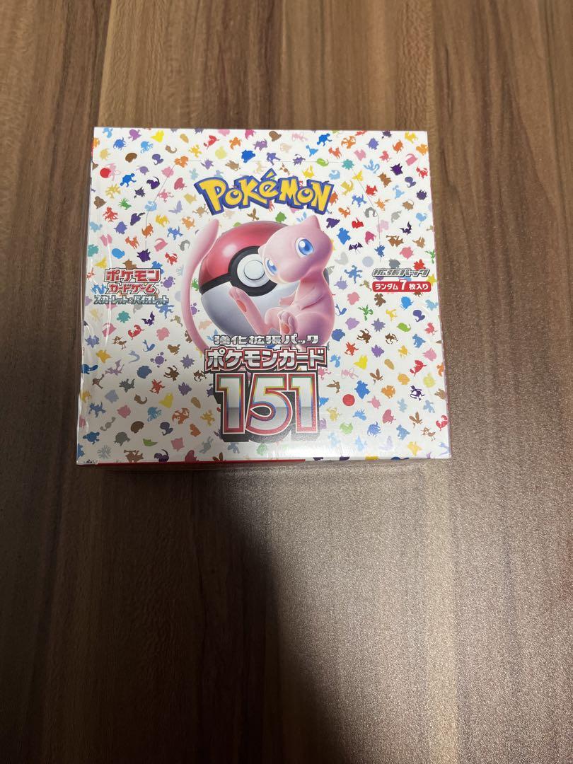 ポケモンカード　151 シュリンク付き　1BOX