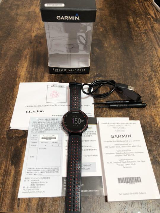 Garmin for athlete235J　ジャンク品 ☆即購入者優先☆【ジャンク品】GARMIN ForeAthlete 235J