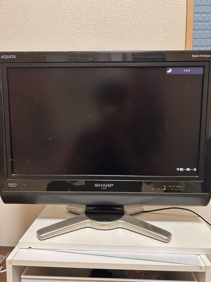 シャープ 20インチ 液晶テレビ LC-20D30
