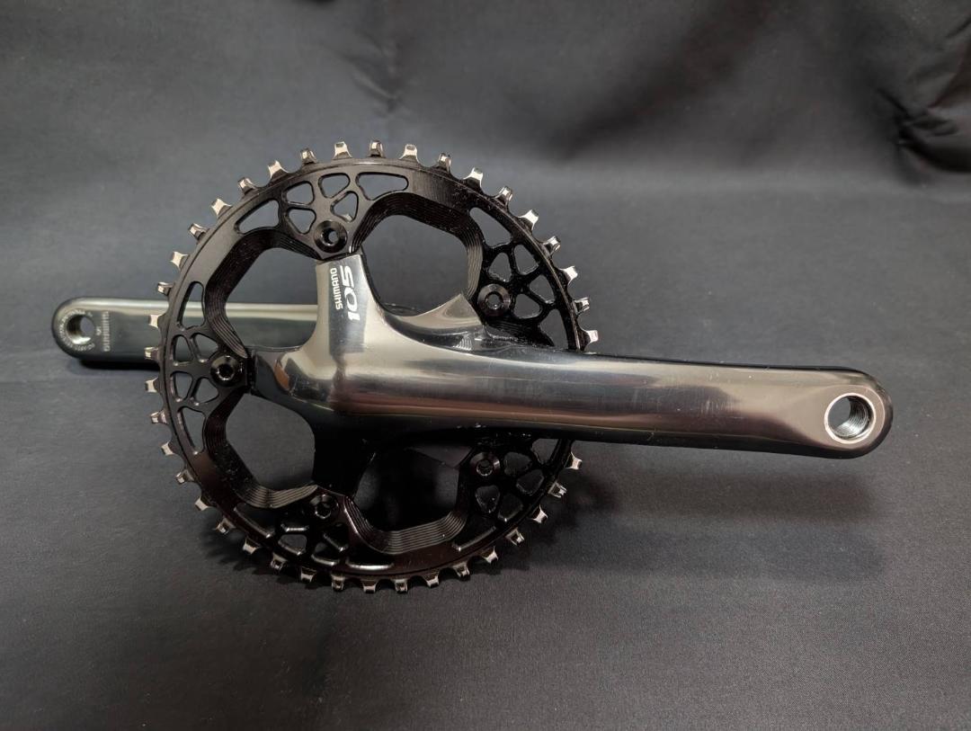 パーツ SHIMANO FC-5650 170mm/absoluteBLACK 42T