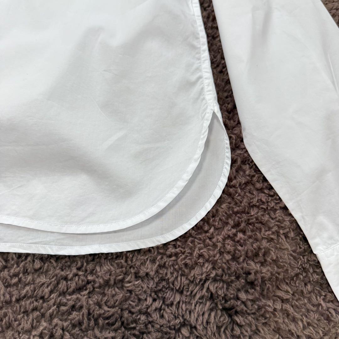 極美品✨マーガレットハウエル　バンドカラー　シャツ　プルオーバー　コットン　長袖
