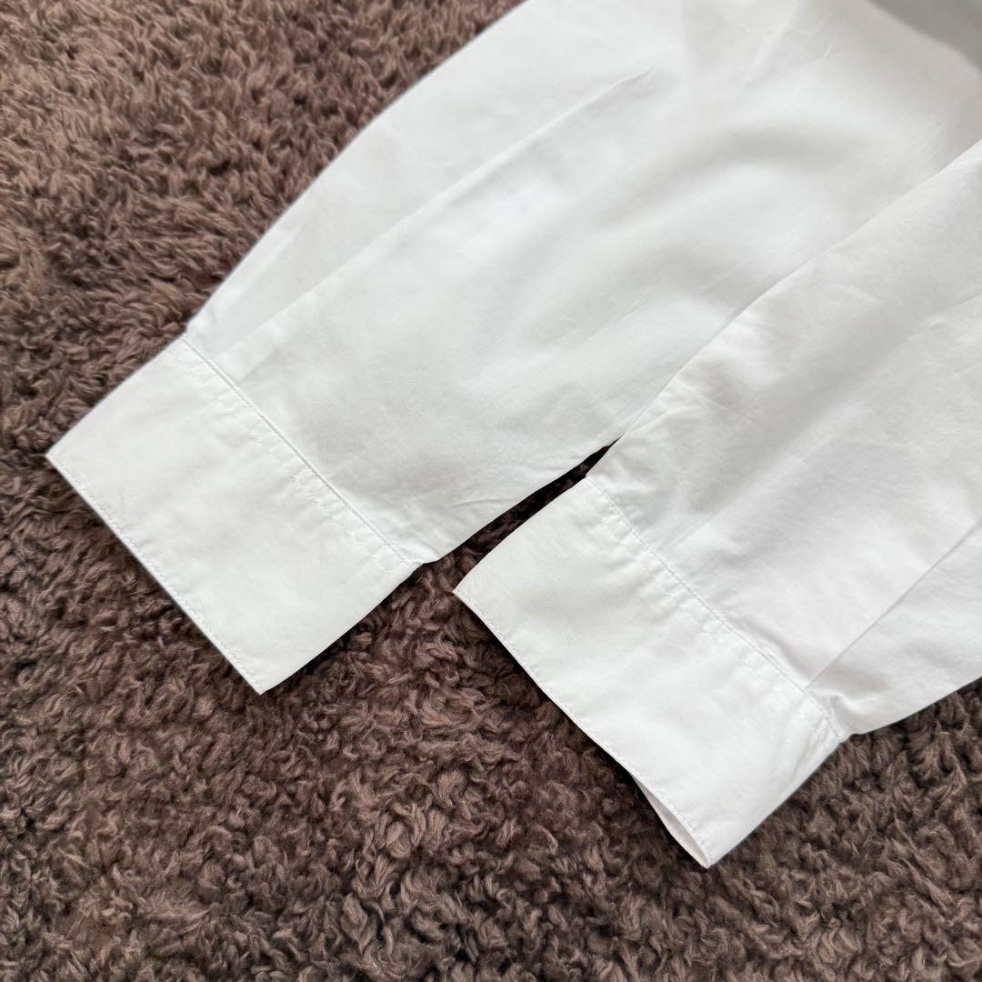 極美品✨マーガレットハウエル　バンドカラー　シャツ　プルオーバー　コットン　長袖