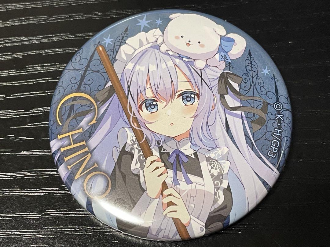 【ばら売り可能】　ごちうさ　マルイ　缶バッジ4点　チノ ご注文はうさぎですか？ ごちうさ チノ 缶バッジ マルイ - メルカリ