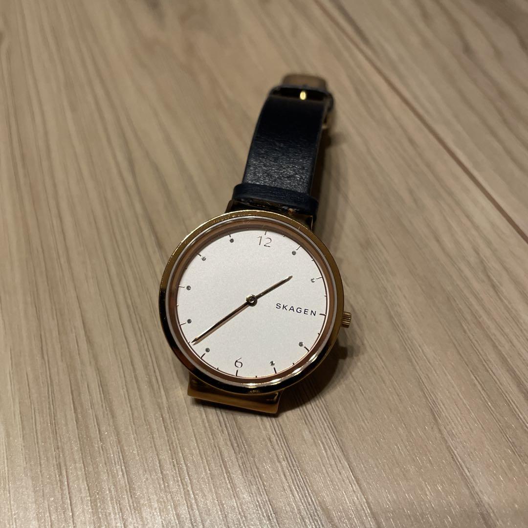 SKAGEN 腕時計 25mm ゴールド ステンレス スカーゲン 腕時計 レディース FREJA フレヤ スチールメッシュ