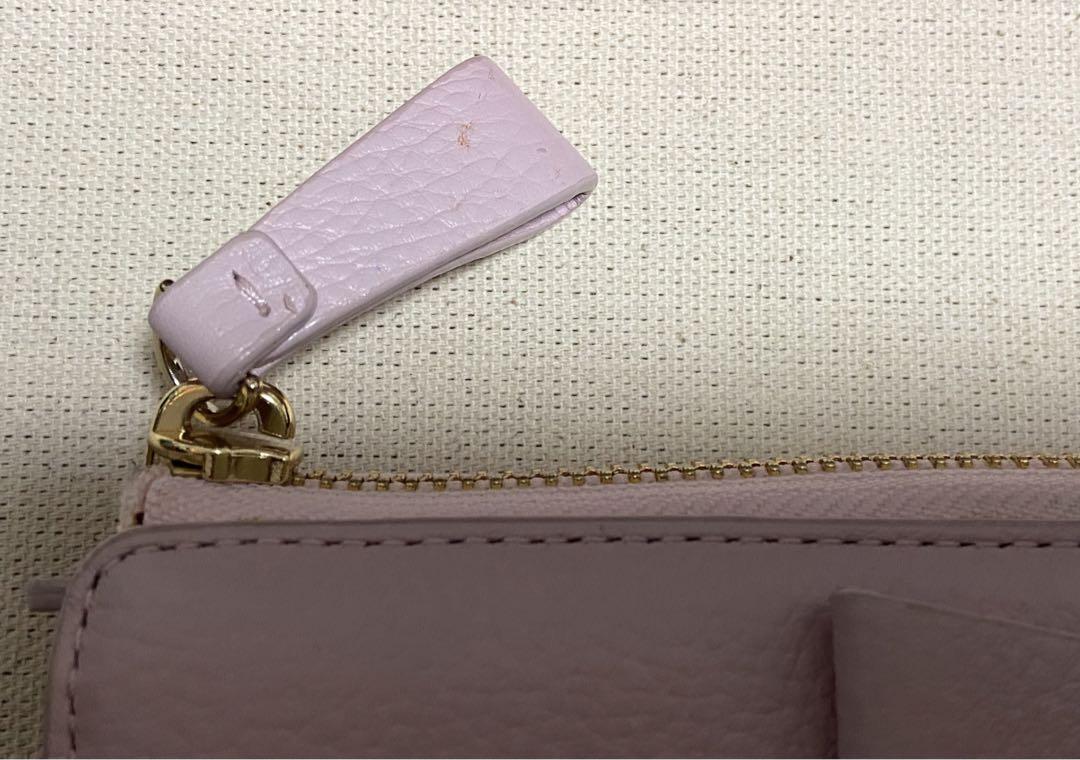 kate spade 長財布　くすみピンク