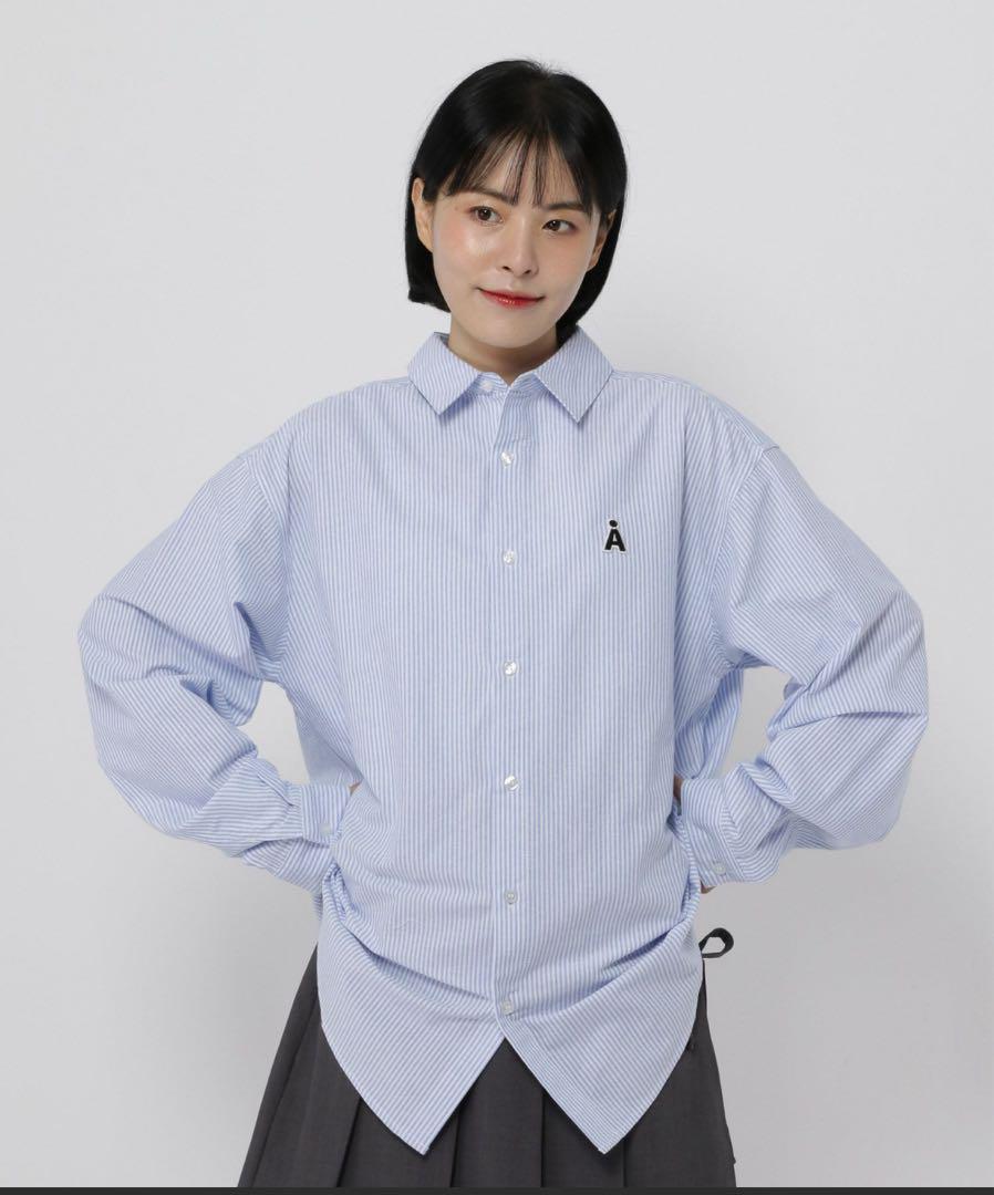 ALAND ストライプシャツ