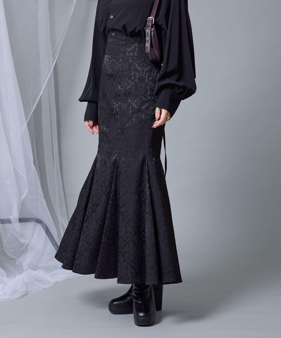 新品　Mavie..7 美シルエットマーメイドスカート　ロングスカート