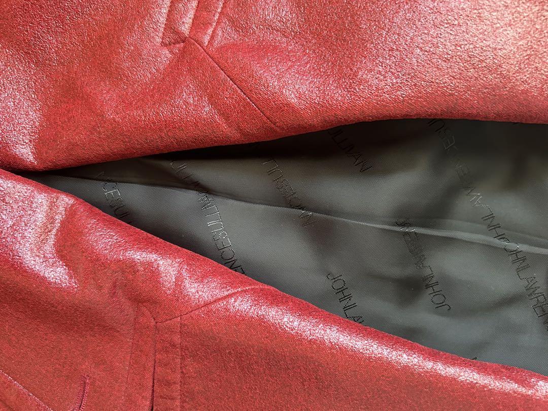 ジャケット・アウター john lawrence sullivan 20fw leathercoat