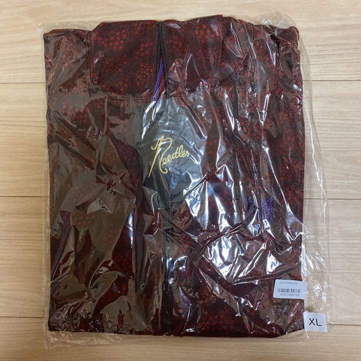 新品未使用 needles トラックジャケット 総柄 パピヨン トラックパンツ