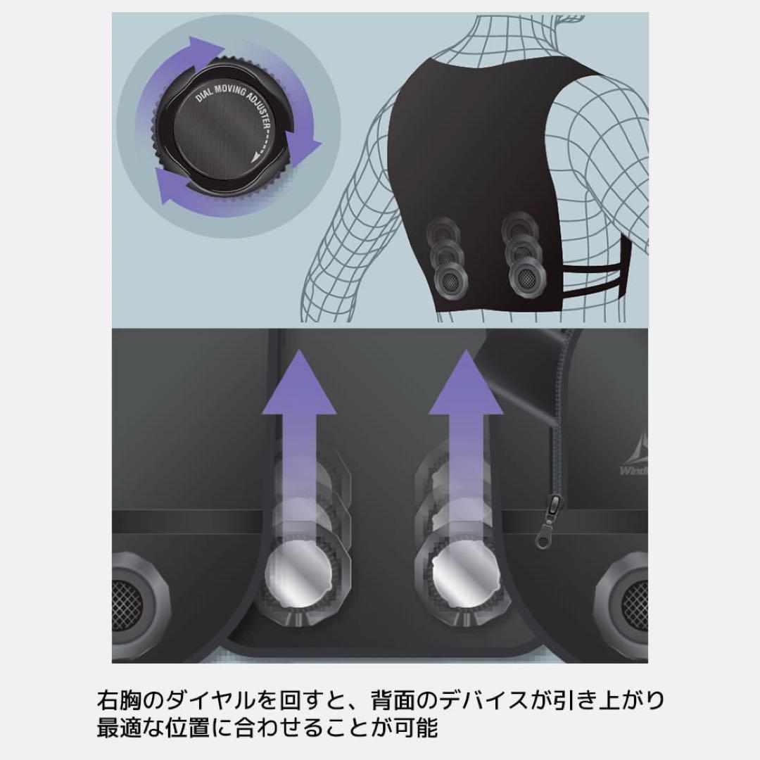 ワークマン　ウィンドコアアイス×ヒーターペルチェベストPRO2　792