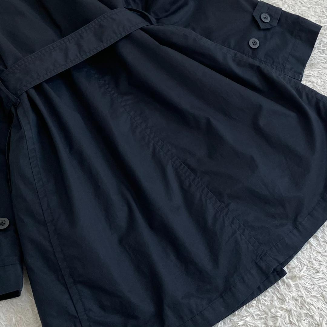 極美品✨MHL トレンチコート ダウンライナー ロング丈 2WAY 紺 Ⅰ S