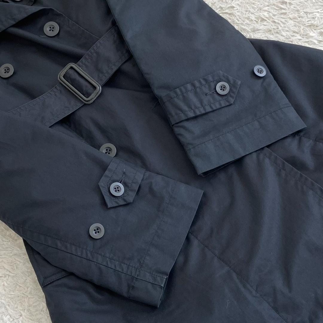 極美品✨MHL トレンチコート ダウンライナー ロング丈 2WAY 紺 Ⅰ S