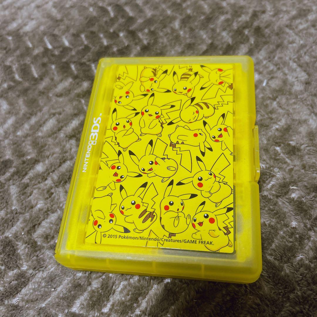 ピカチュウいっぱい 3DS ソフト 収納ケース