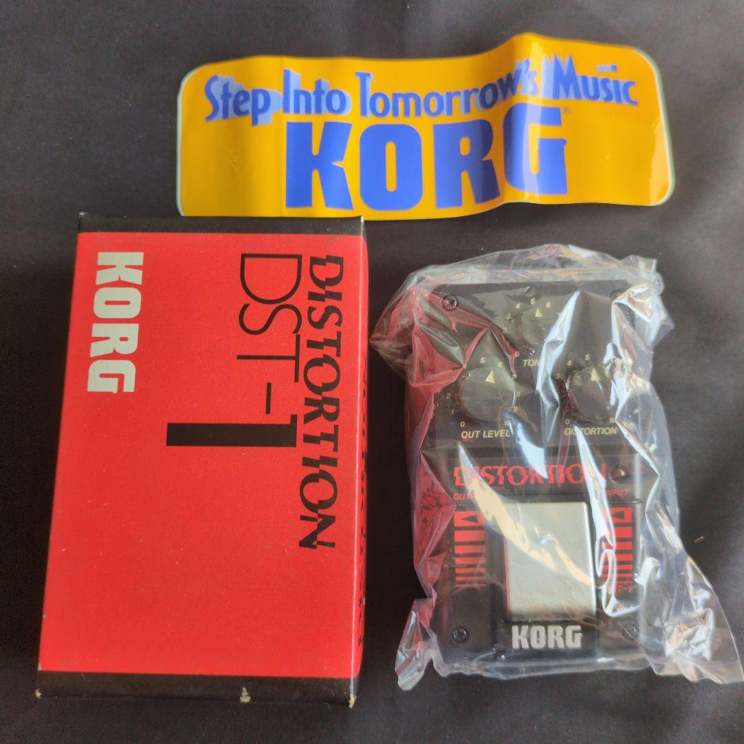 KORG DST-1 ディストーションエフェクター 箱・ステッカー付