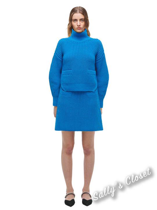 ❤️21冬新作 新品♡ SelfPortrait 青ニット・セーター♡ 304 【楽ギフ_包装】