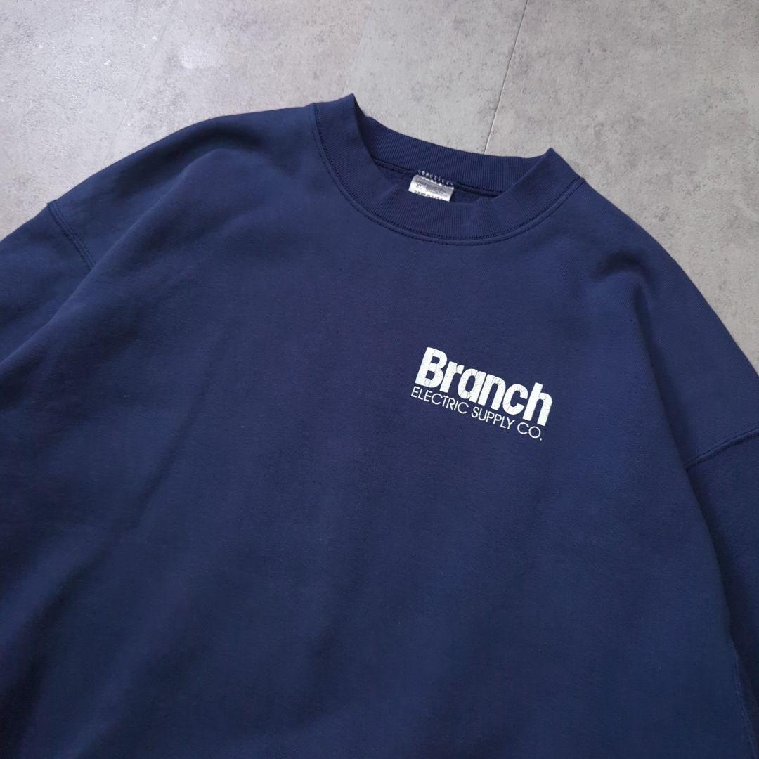90s USA製 Branch 企業系 スウェット XL ナスコン mdprevattcaulkingandwaterproofing.com