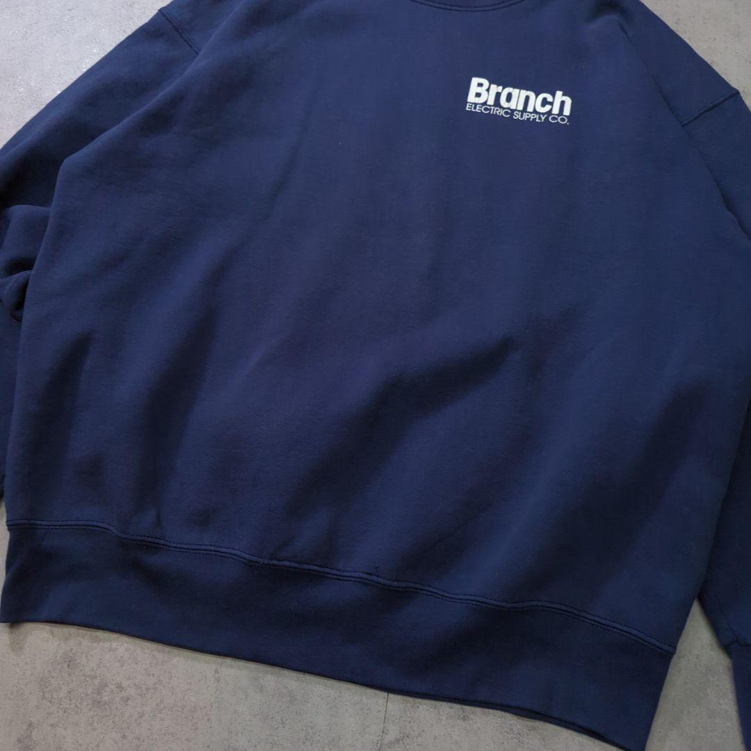 90s USA製 Branch 企業系 スウェット XL ナスコン mdprevattcaulkingandwaterproofing.com