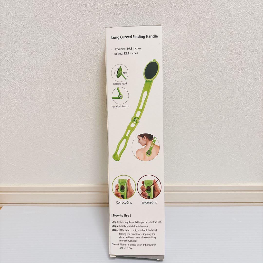 孫の手 折りたたみ式 洗える ボディバックスクラッチャー 背中のかゆみ 未使用品