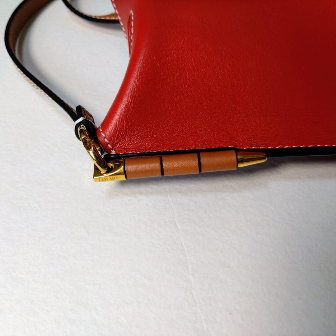 【美品】LOEWE ロエベ ゲートポケット 斜め掛け ショルダーバッグ レザー 美品】LOEWE ロエベ ゲートポケット 斜め掛け ショルダーバッグ