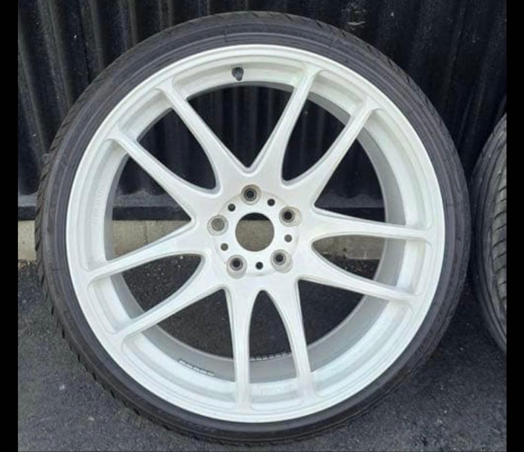 WORK CR kiwami 19インチ 9.5j 10.5j タイヤセット WORK CR kiwami 19インチ 9.5j 10.5j タイヤセット