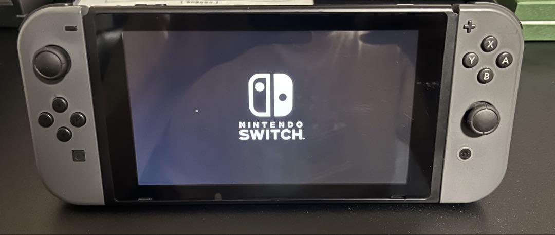 Nintendo Switch グレー 本体 動作確認済み - メルカリ