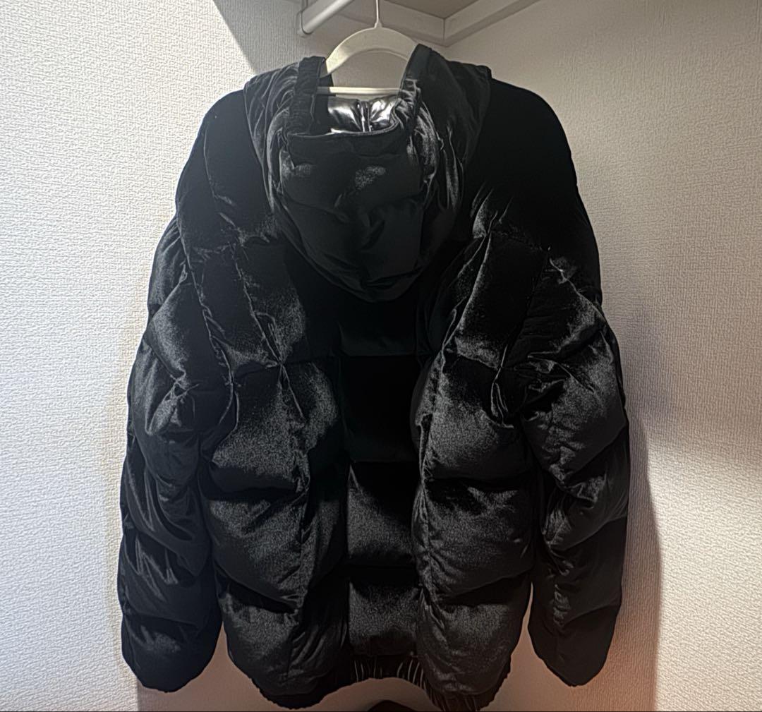 adidas アディダス ベロア ダウンジャケット y2k - メルカリ