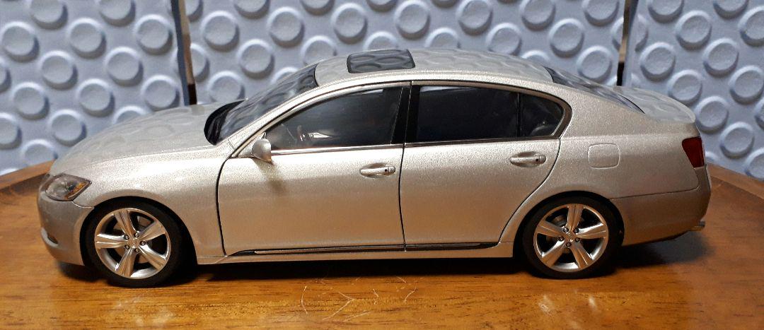 レクサス GS430 オートアート 1/18 シルバー ミニカー 激レア