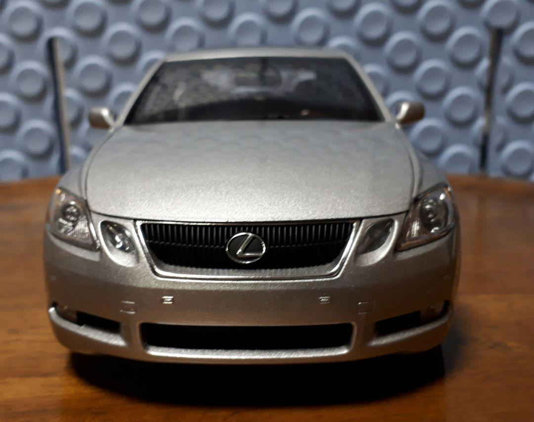 レクサス GS430 オートアート 1/18 シルバー ミニカー 激レア