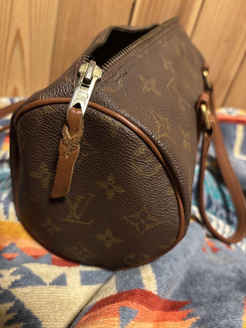 VUITTON オールド　ヴィンテージ　旧型パピヨン　スモール　美品　フランス