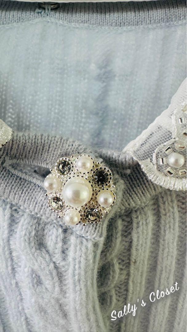 ❤️25新作 新品♡ maje 水色ニットカーディガン♡　288