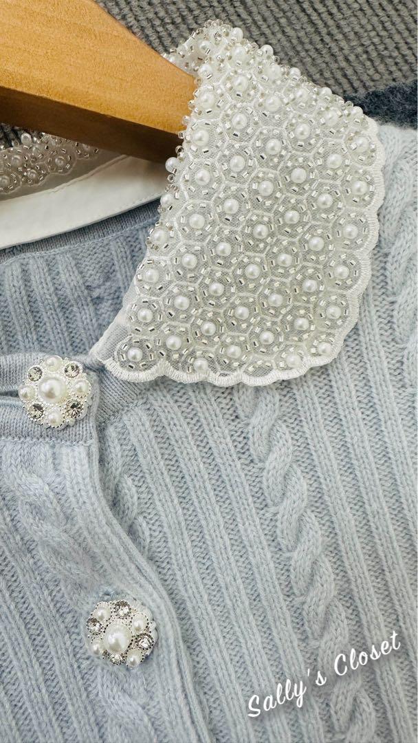 ❤️25新作 新品♡ maje 水色ニットカーディガン♡　288