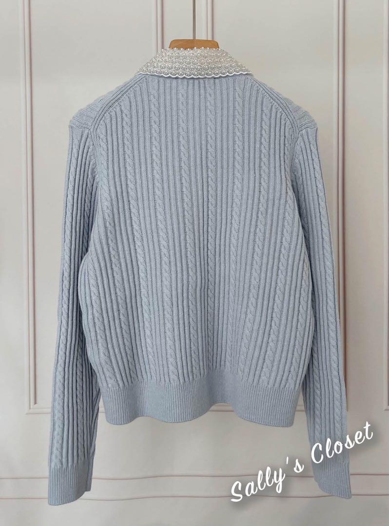❤️25新作 新品♡ maje 水色ニットカーディガン♡　288