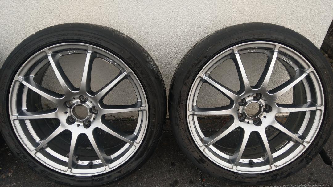 225/40R18 18インチ タイヤホイール4本セット 手渡し限定