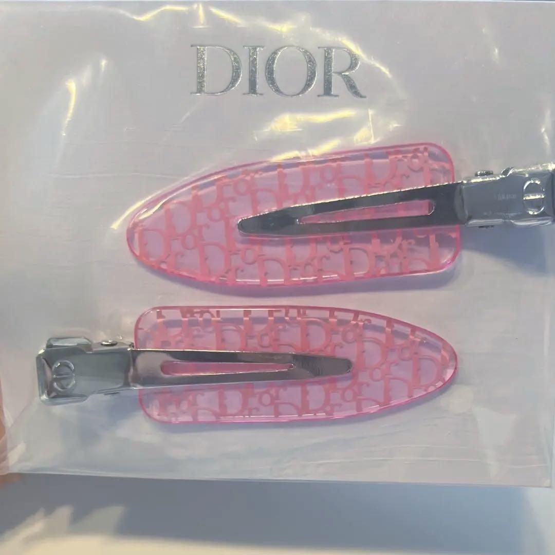 【新品未開封】Dior ディオール ノベルティ ヘアピン ピンク