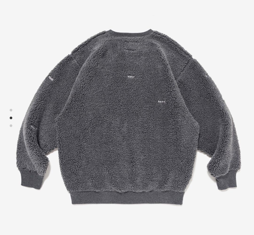 WTAPS 2024FW BC SWEATER POAC GRAY Lサイズ