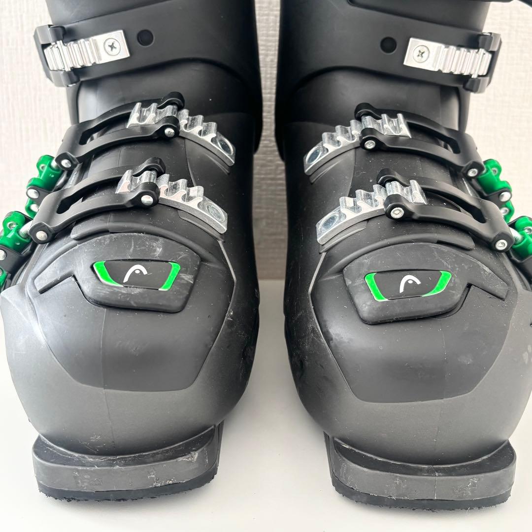 HEAD NEXT EDGE 85 スキーブーツ 26cm ブラック×グリーン - メルカリ