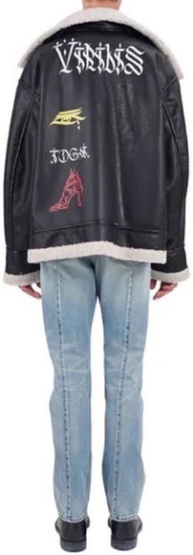 TOGA VIRILIS(トーガ ビリリース)のBoa blouson BLACKの通販