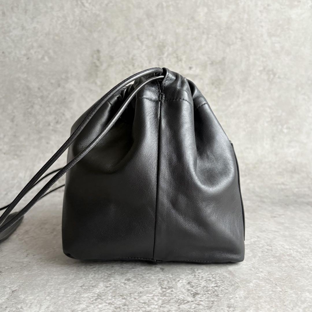 【未使用級】JIL SANDER 巾着 リバーシブル ショルダーバッグ 正規品