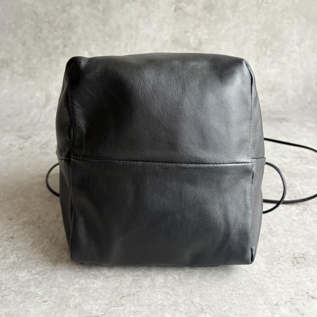 【未使用級】JIL SANDER 巾着 リバーシブル ショルダーバッグ 正規品