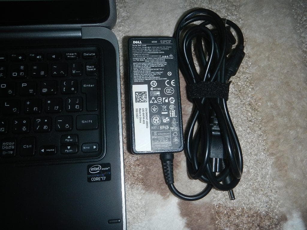 DELL XPS 12 9Q23 ACアダプター付き