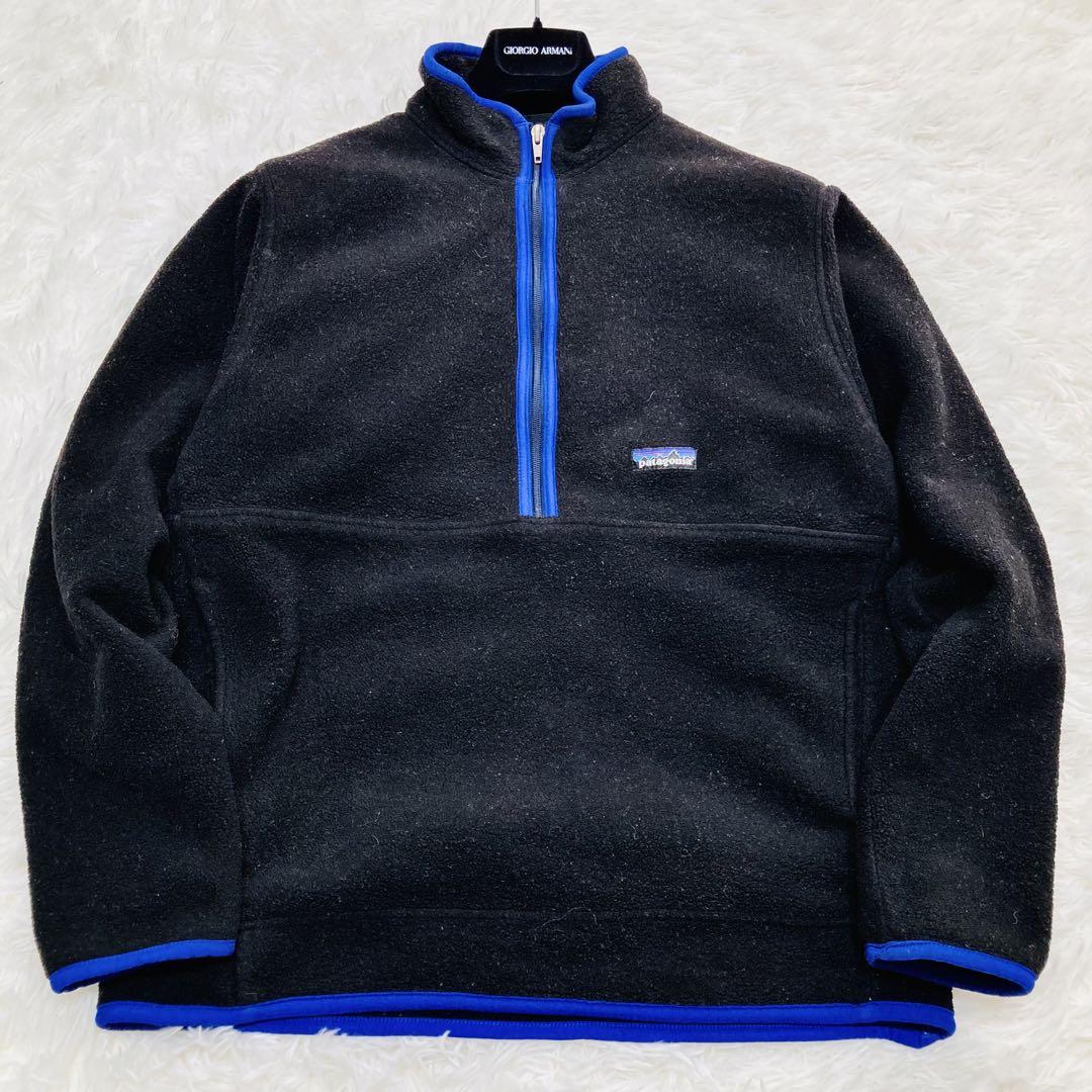 90s パタゴニア サイズM メキシコ アノラック フリース スナップT