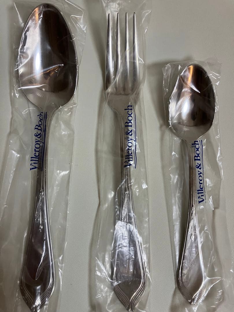 数量限定】 新品未使用ピレロイボッホ カトラリーセット18本ステンレス