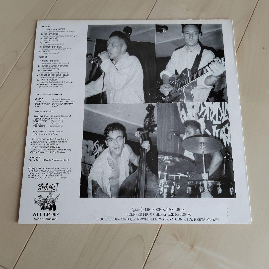 洋楽 FRANTIC FLINTSTONES / RAVIN' WITH .....