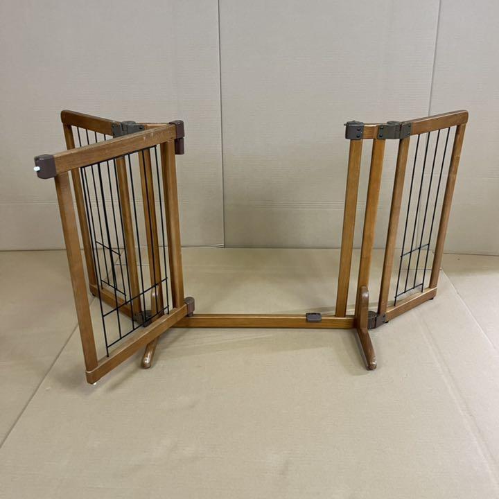 正規店在庫 リッチェル S サイズ nekCc-m11748409468 ペット用 木製おくだけドア付ゲート 爆買い安い